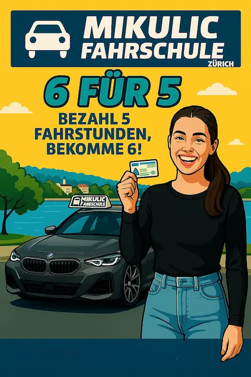 Aktion 6 für 5 Fahrstunden